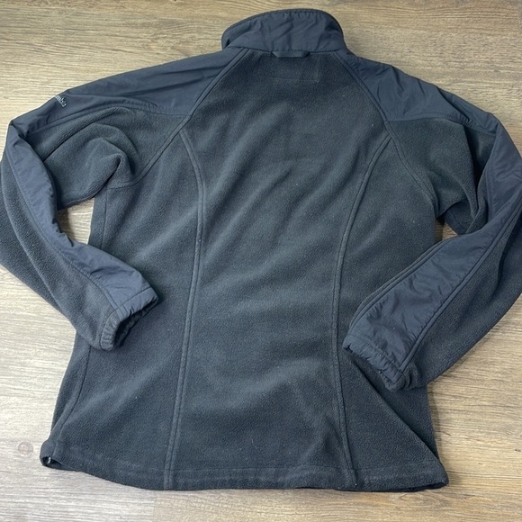 Columbia Women’s Black Zip Up Performance Fleece Jacket, size Medium - Picture 8 of 10
